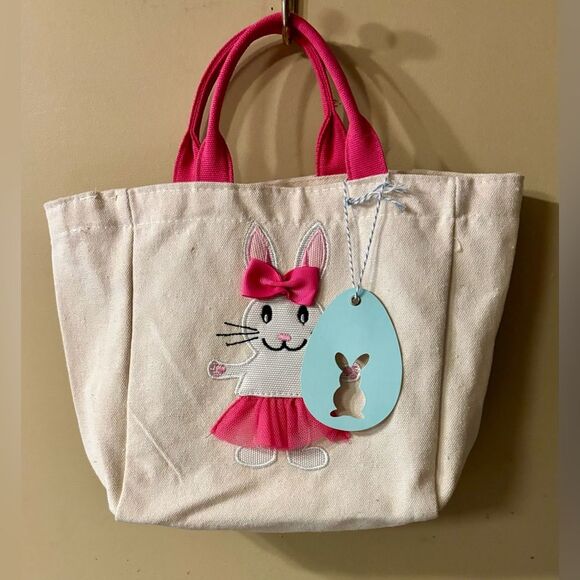 RGI Girls Easter Canvas Bag (NWT) - Picture 1 of 1